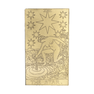 The Star Brass Tarot Card